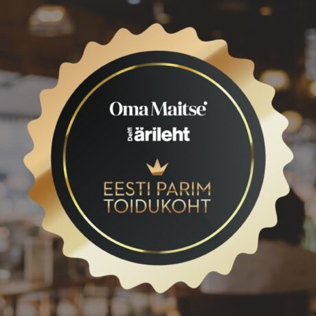 Restaurant MOON voted one of Estonia’s TOP 3 dinner restaurants in a readers’ poll by local food and business media